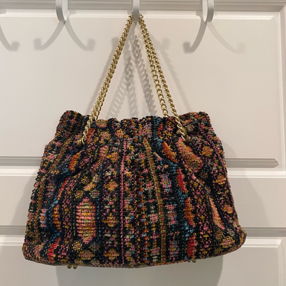 Amazing vintage Dove carpet bag